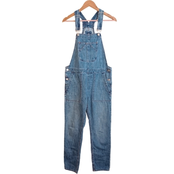 GAP Blue Denim Jumpsuit - Picture 1 of 11
